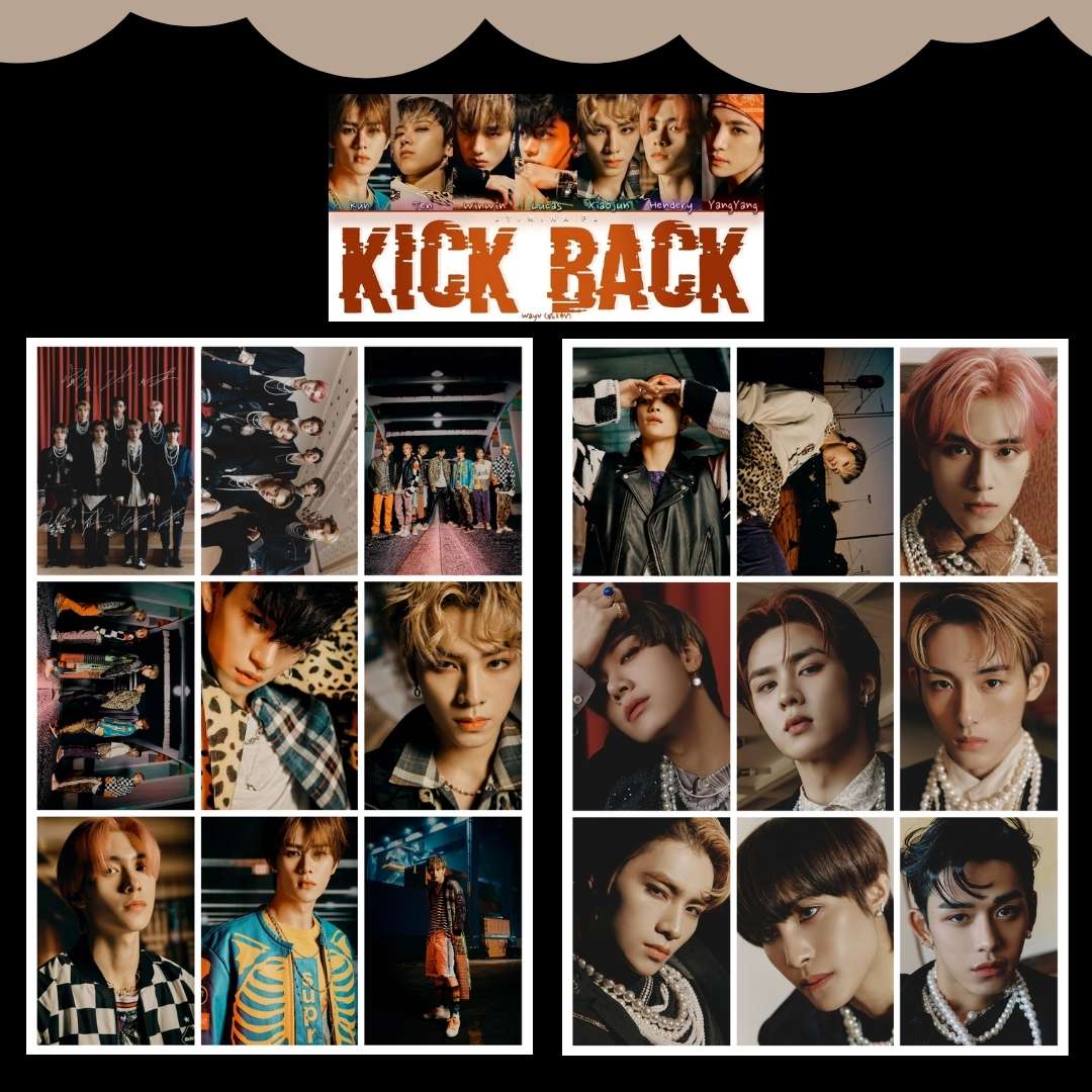 WayV ''Kick Back'' Fotokart Seti