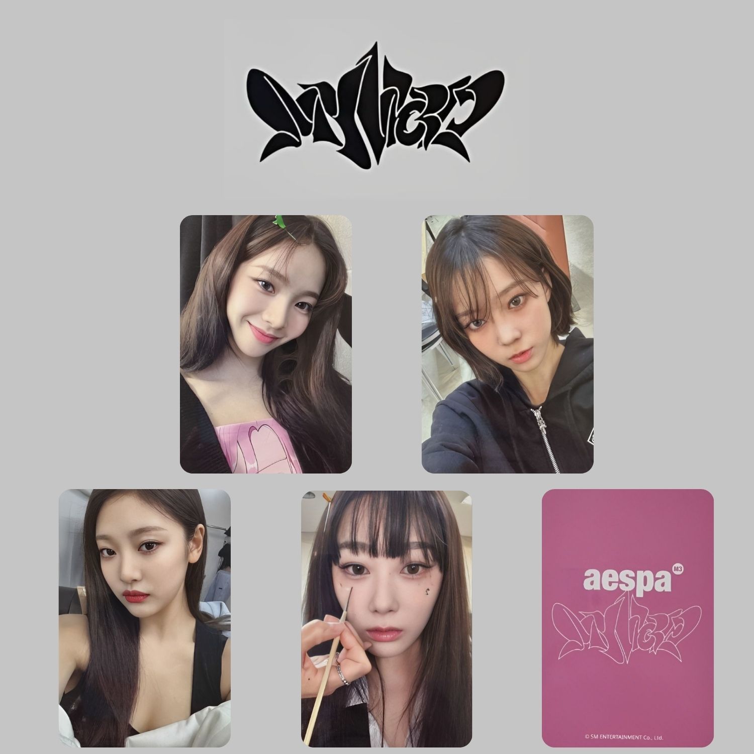 AESPA '' My World '' POB PC Set 3