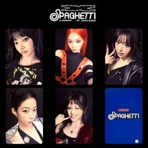 LE SSERAFIM '' Spaghetti '' Photocard Set POB 2