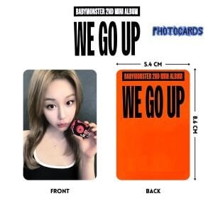 BABYMONSTER '' WE GO UP '' Photocards Set POB 1