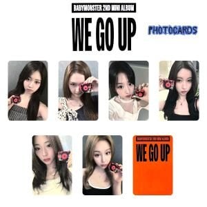 BABYMONSTER '' WE GO UP '' Photocards Set POB 1