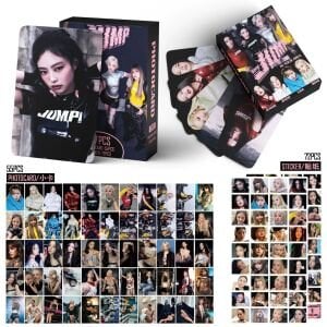 BLACKPINK '' Jump '' Çift Yön Baskılı Lomo Card Seti