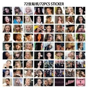 BLACKPINK '' Jump '' Çift Yön Baskılı Lomo Card Seti