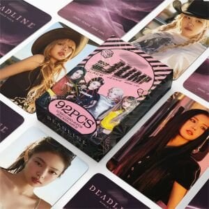 BLACKPINK '' Jump '' Çift Yön Baskılı Lomo Card Seti 2