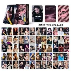 BLACKPINK '' Jump '' Çift Yön Baskılı Lomo Card Seti 2