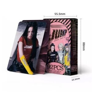 BLACKPINK '' Jump '' Çift Yön Baskılı Lomo Card Seti 2