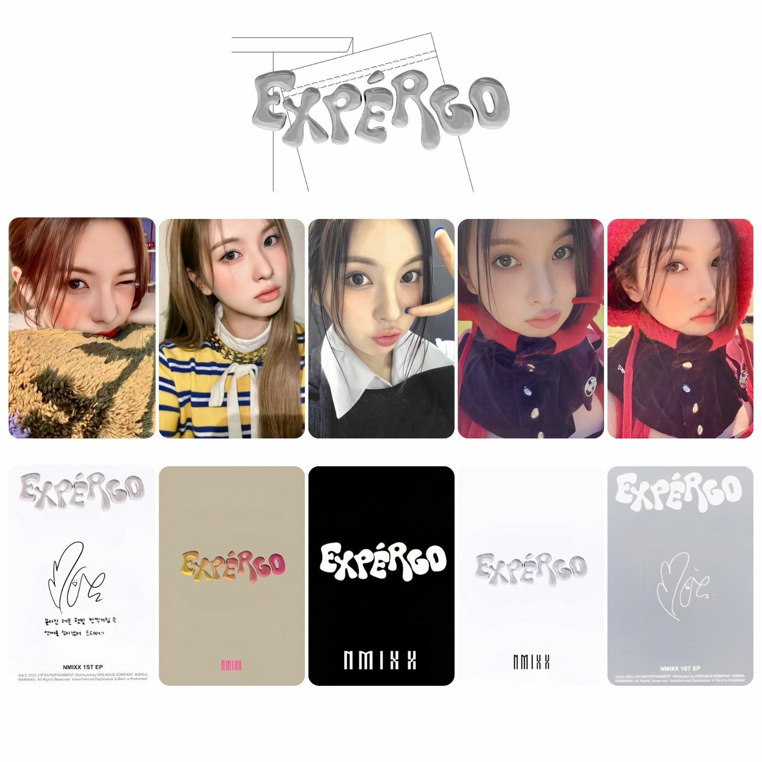 NMIXX Bae '' Expergo '' POB PC Set