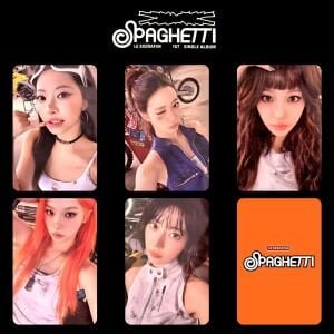 LE SSERAFIM '' Spaghetti '' Photocard Set POB 3