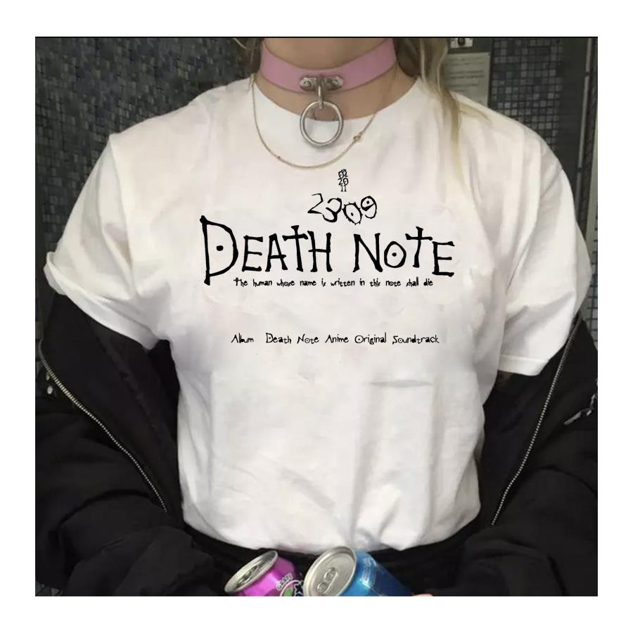 Death Note The Human Whore Name Is... Beyaz T-shirt L