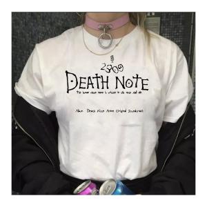 Death Note The Human Whore Name Is... Beyaz T-shirt L