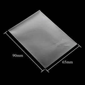 Şeffaf Desensiz Kart Koruyucu (10 Adet - 6.5 x 9 cm)