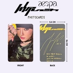 AESPA '' Whiplash '' SMINI Ver. Photocards Set