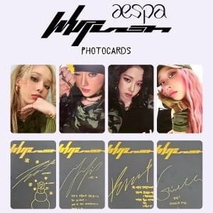 AESPA '' Whiplash '' SMINI Ver. Photocards Set
