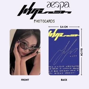 AESPA '' Whiplash '' Speed Ver. Photocards Set