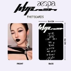 AESPA '' Whiplash '' Beat Ver. Photocards Set