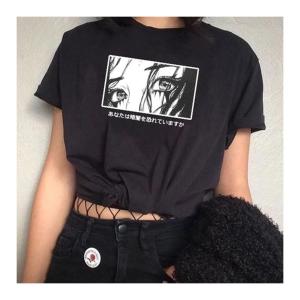 Anime Naruto : Itachi Uchiha Siyah T-shirt L