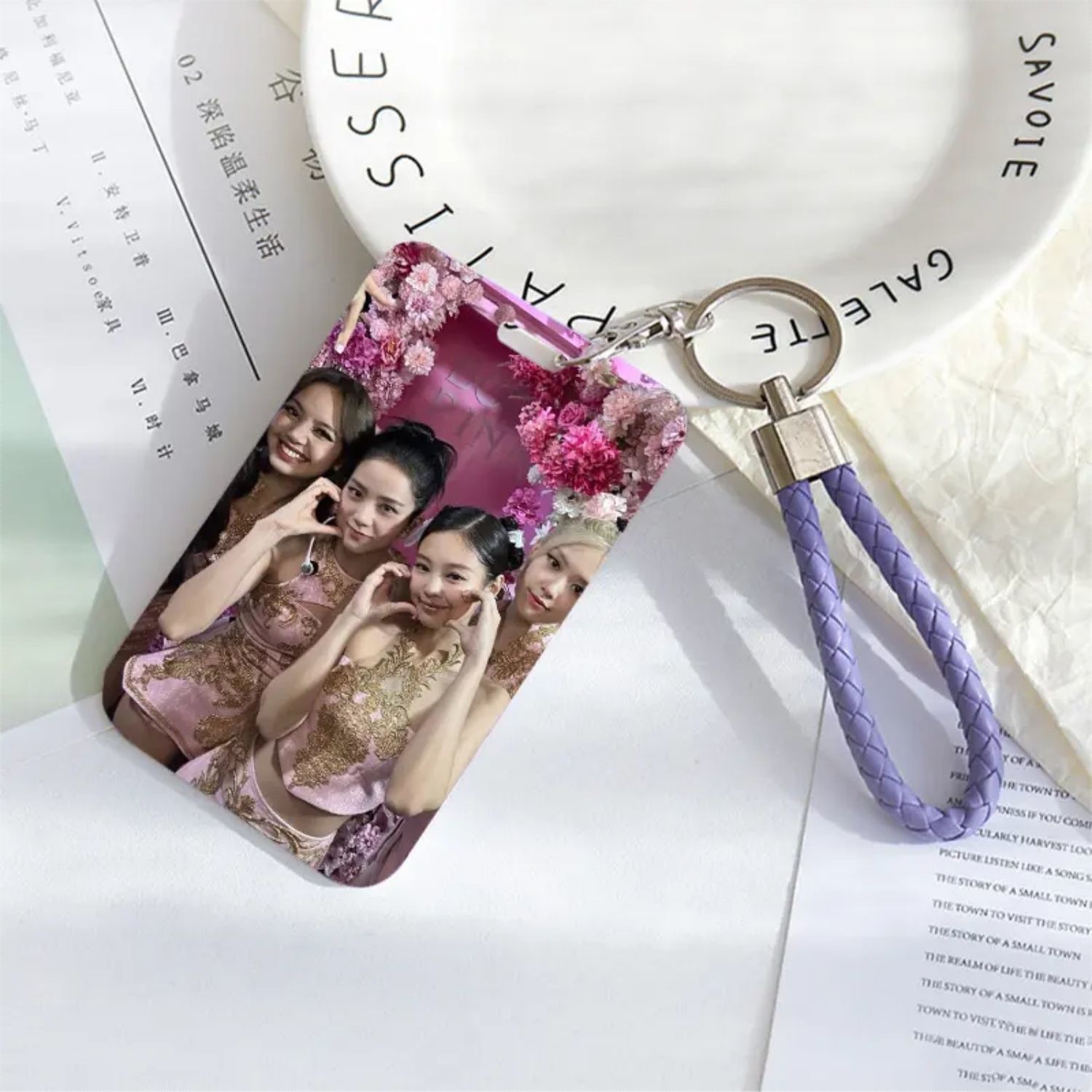 BLACKPINK Sert Kapak Card Holder/Anahtarlık