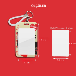 BLACKPINK Sert Kapak Card Holder/Anahtarlık