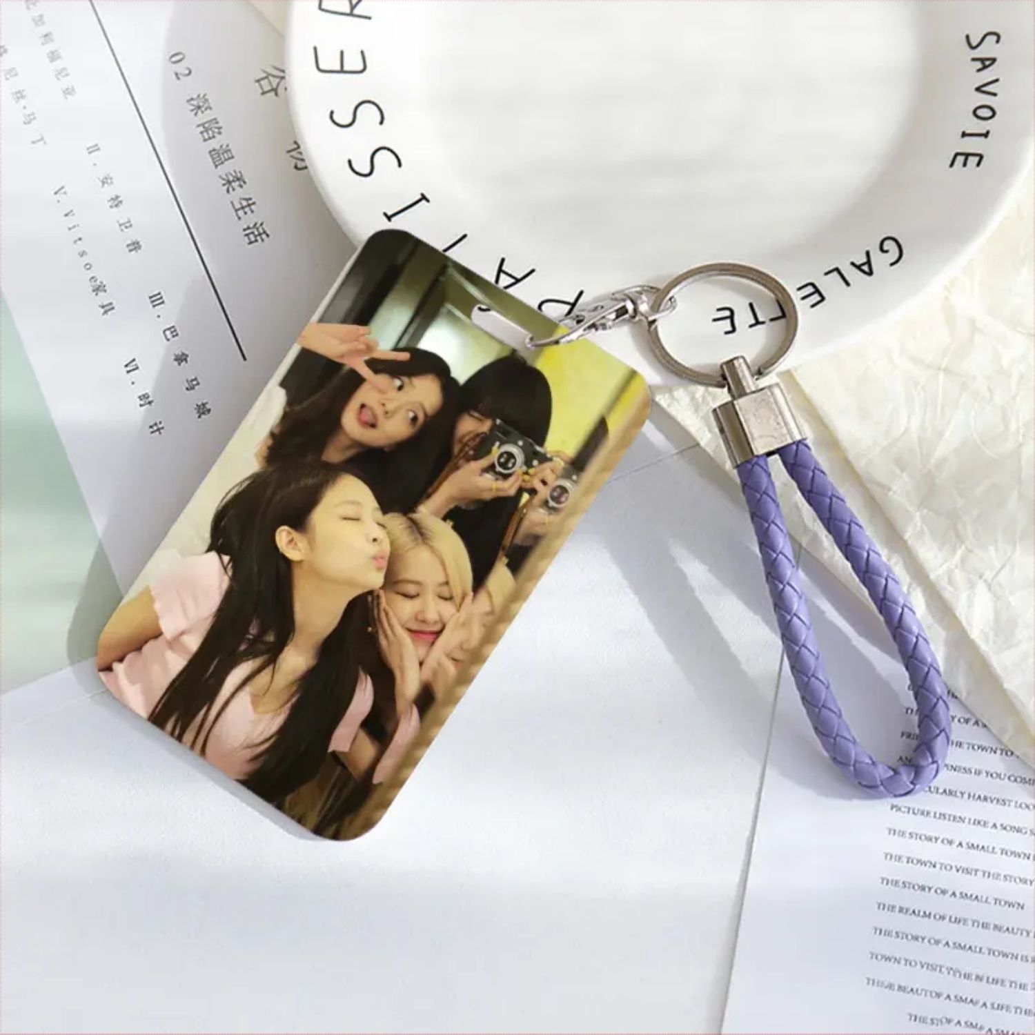 BLACKPINK Sert Kapak Card Holder/Anahtarlık 2