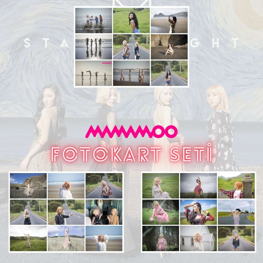 MAMAMOO ''Starry Night'' Fotokart Seti