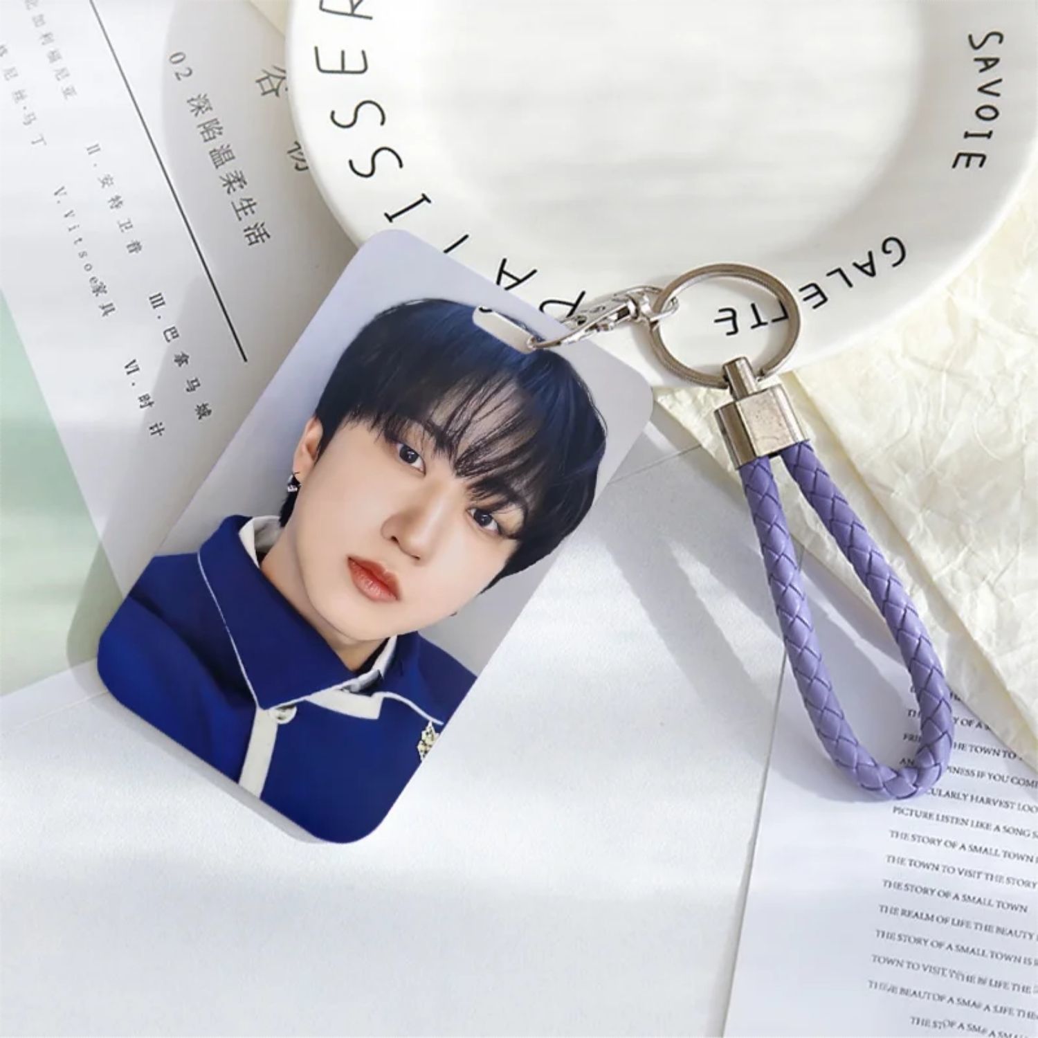 STRAY KIDS '' Changbin '' Sert Kapak Card Holder/Anahtarlık