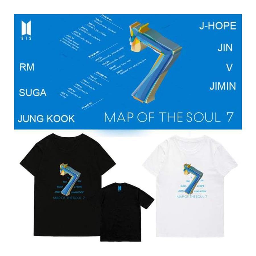 BTSタオルtシャツまとめ「ソウル」 BTS ''Map Of The Soul 7'' T-shirt