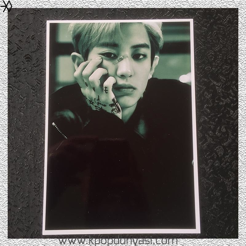 EXO CHANYEOL KART POSTAL