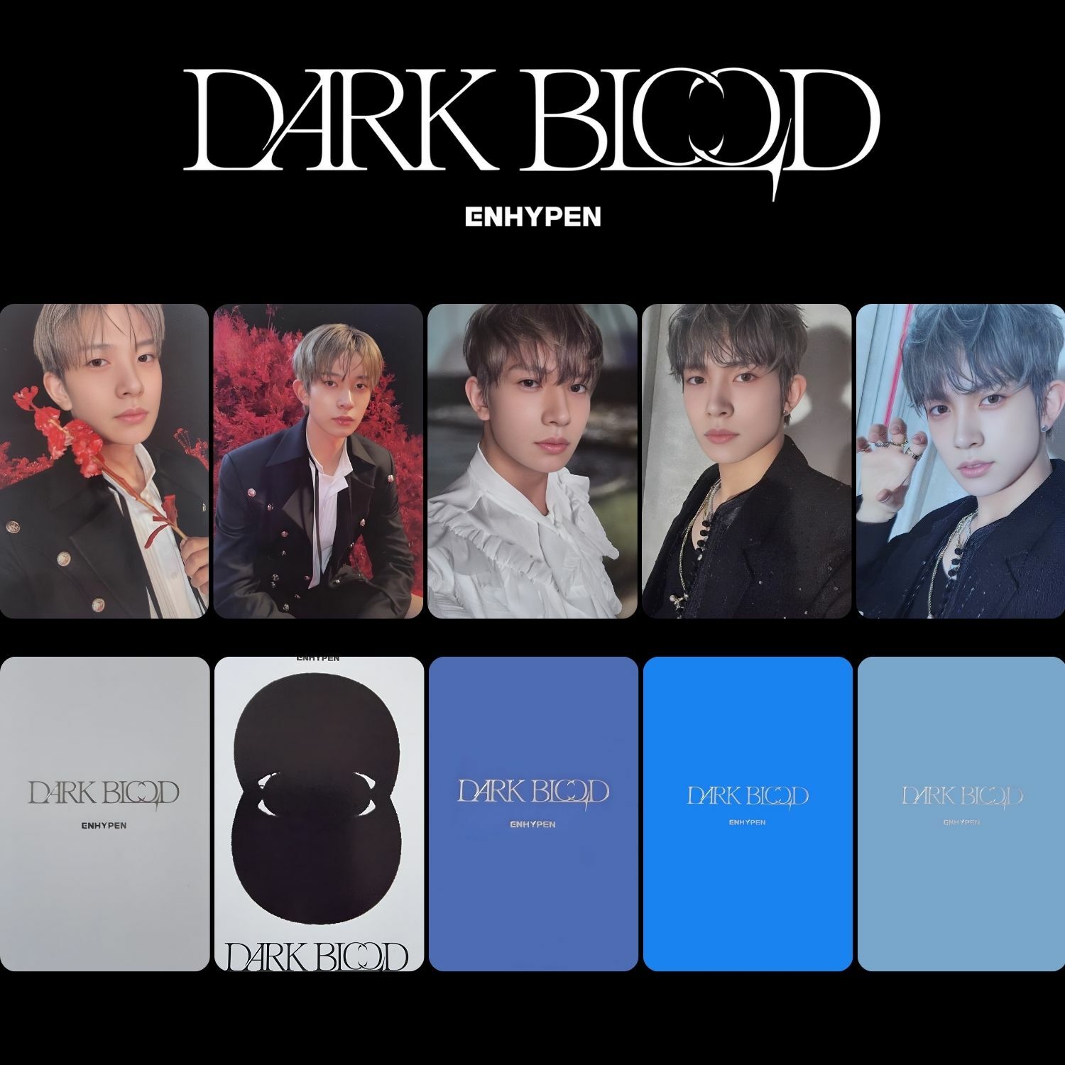 ENHYPEN Heeseung '' Dark Blood '' PC Set