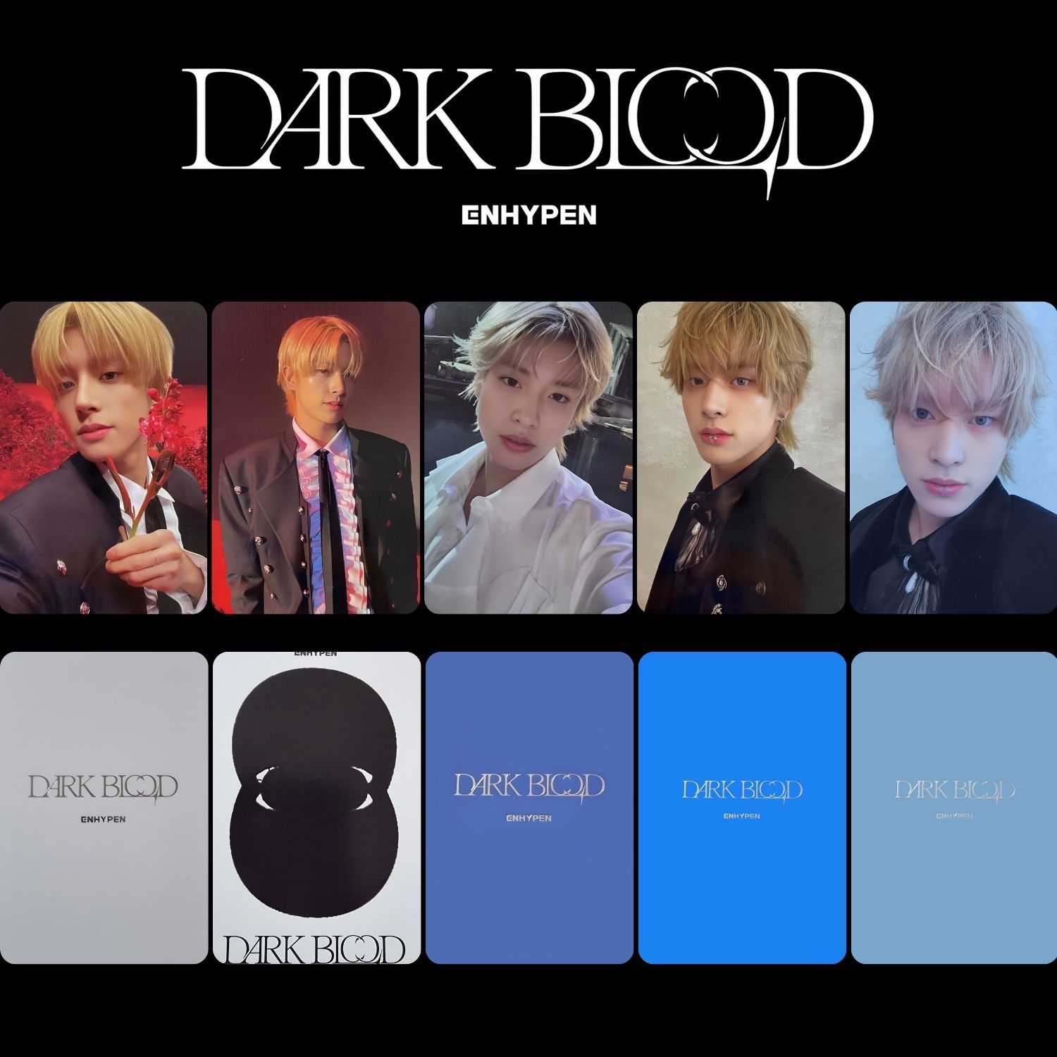 ENHYPEN Jake '' Dark Blood '' PC Set