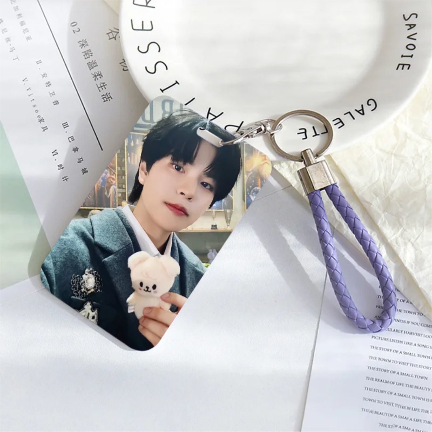 STRAY KIDS '' Seungmin '' Sert Kapak Card Holder/Anahtarlık