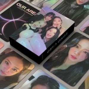BLACKPINK '' Our Area ''  Çift Yön Baskılı Hologramlı Laser/Lomo Card Seti