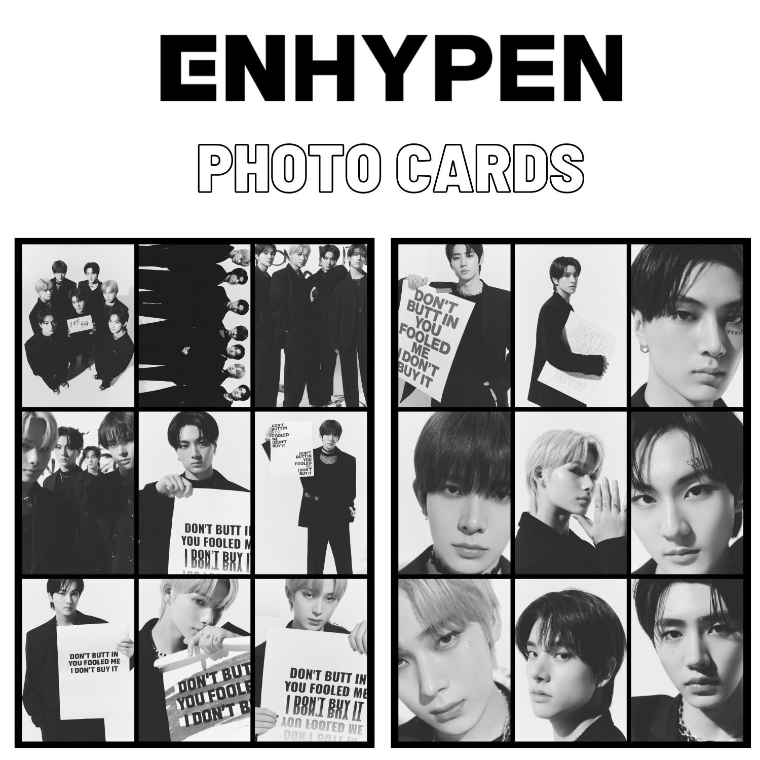 ENHYPEN '' Dimension : Answer '' Fotokart Seti 1
