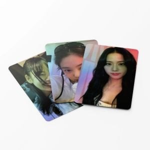 BLACKPINK '' Our Area ''  Çift Yön Baskılı Hologramlı Laser/Lomo Card Seti