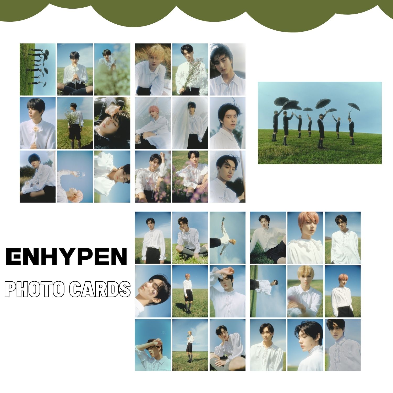 ENHYPEN '' Dimension : Answer '' Fotokart Seti 2