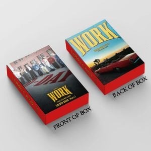 ATEEZ  '' Golden Hour : Work '' Çift Yön Baskılı Lomo Card Seti