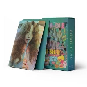 (G)I-DLE '' I Sway ''  Çift Yön Baskılı Hologramlı Laser/Lomo Card Seti