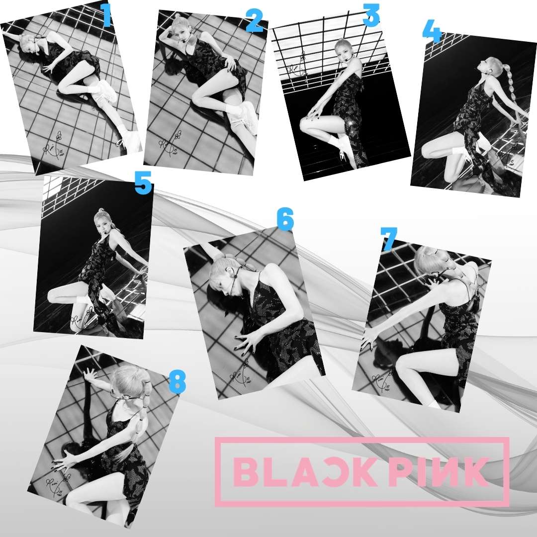BLACKPINK ''Rose'' İmzalı Mini Kartlar