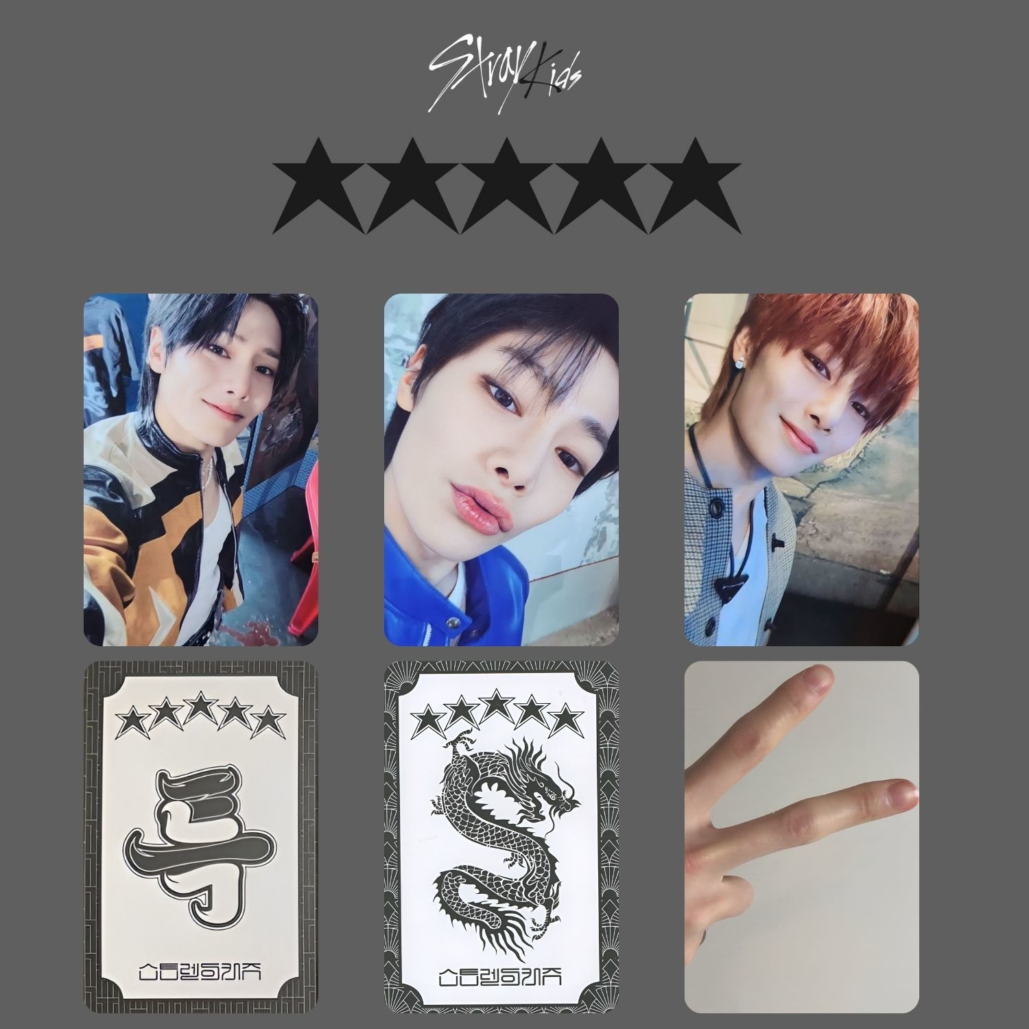 STRAY KIDS IN '' 5 Star '' PC Set