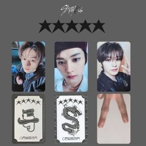 STRAY KIDS Lee Know '' 5 Star '' PC Set