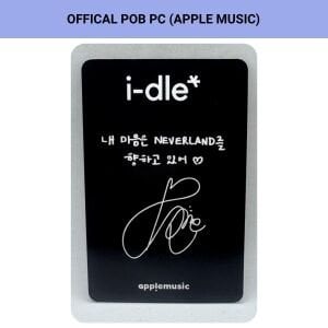 i-dle Minnie '' We Are '' Apple Music POB Photocard