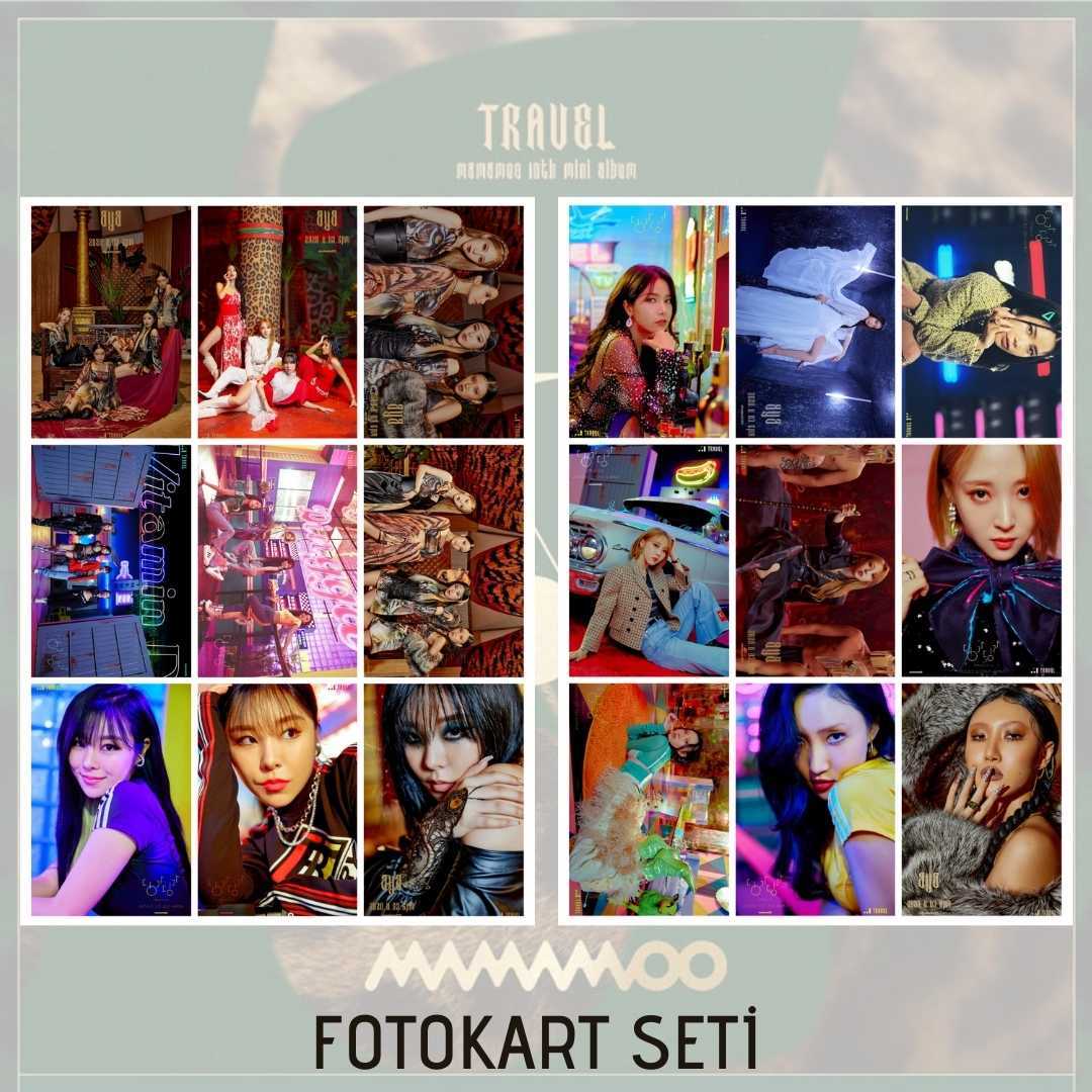 MAMAMOO ''Travel'' Fotokart Seti