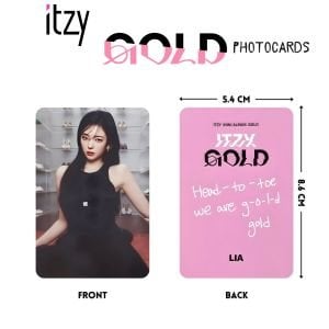 ITZY '' Gold '' Nemo Pink Ver. Photocards Set