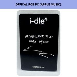 i-dle Soyeon '' We Are '' Apple Music POB Photocard