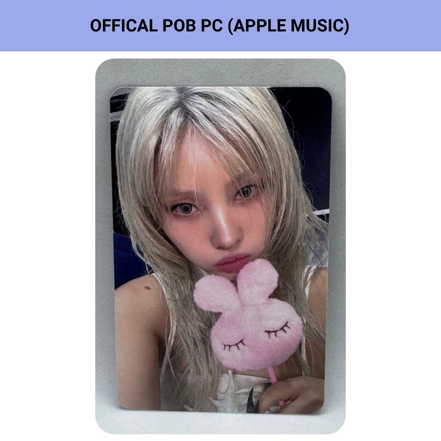 i-dle Soyeon '' We Are '' Apple Music POB Photocard