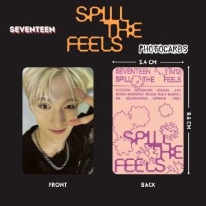 SEVENTEEN DK '' Spill The Feels '' Photocards Set