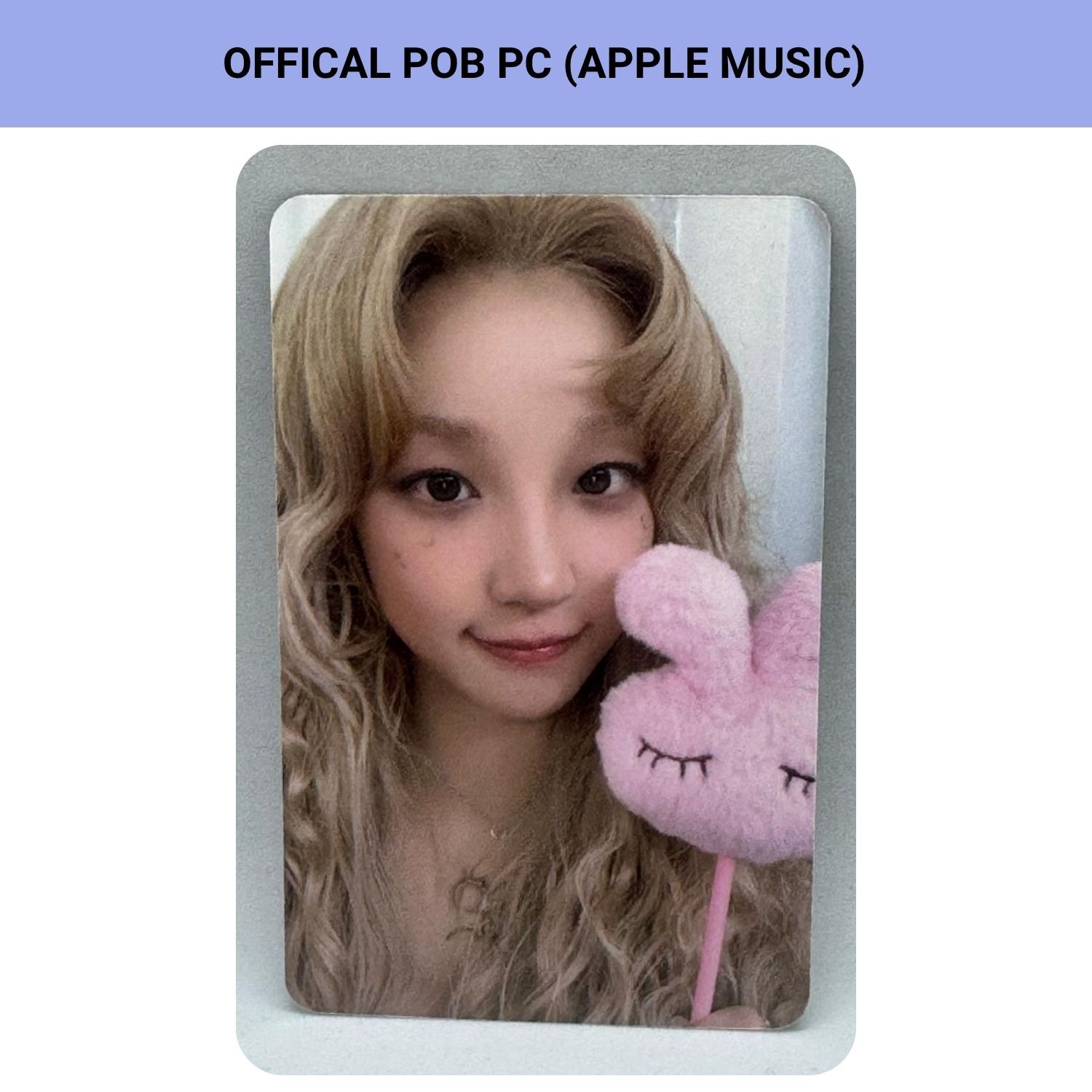i-dle Yuqi '' We Are '' Apple Music POB Photocard