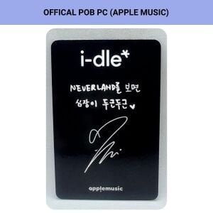 i-dle Yuqi '' We Are '' Apple Music POB Photocard