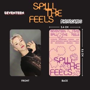 SEVENTEEN Hoshi '' Spill The Feels '' Photocards Set