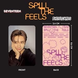 SEVENTEEN Joshua '' Spill The Feels '' Photocards Set