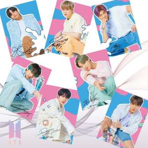 BTS ''Journey'' İmzalı Mini Kartlar